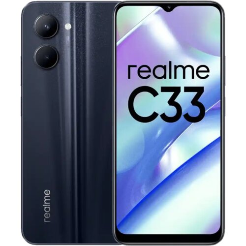Realme Mobilni telefon C33 RMX3624 Night Sea 4/64GB Slike