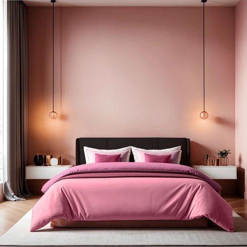  tonne rosse - 32 dusty rose ranforce single quilt cover (de) Cene
