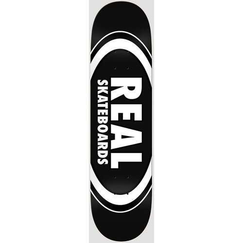 Real Team Classic Oval 8.25" Skateboard deska black Cene