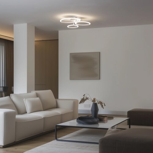  brilagi-led prigu&amp;scaron;iva plafonska lampa orbits LED/40W/230V 3000-6500K bela + daljinski upravljač Slike