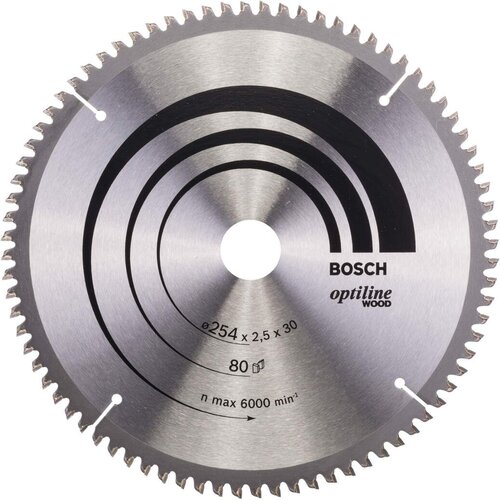 Bosch list kružne testere Optiline Wood 254 x 30 x 2,5 mm, 80 - 2608640437 Cene