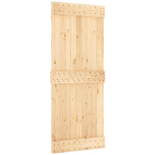  Klizna vrata NARVIK Prirodna i crna 85 x 210 cm (152,5 cm) Slike