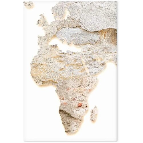  Slika - Hot Continent (1 Part) Vertical 60x90 Premium Print Slike