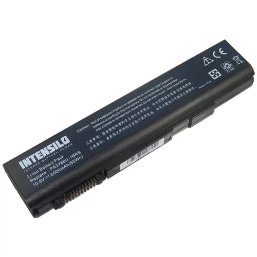 Intensilo Baterija za Toshiba DynaBook Satellite B450 / K40 / L40 / S500 / Tecra A11 / M11 / S11, 6000 mAh