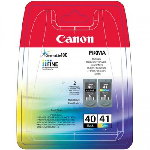 Canon komplet kartu&amp;scaron; PG-40 in CL-41 / Original Slike