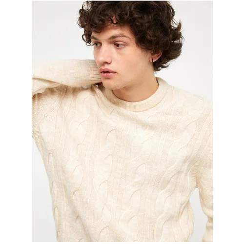 LC Waikiki Crew Neck Long Sleeved Men's Knitwear Sweater