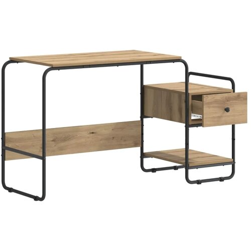  Stol s pohranom Hrast artisan 131.5 x 50 x 75.5 cm - Hrast artisan Slike