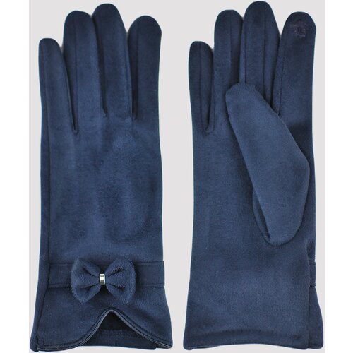 NOVITI Woman's Gloves RW008-W-01 Navy Blue Slike