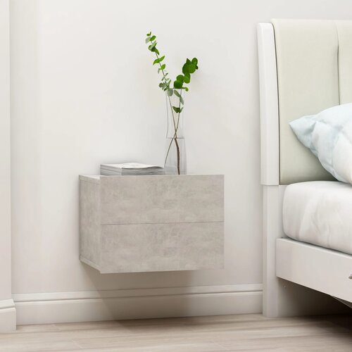 vidaXL Noćni ormarić siva boja betona 40 x 30 x 30 cm od iverice Cijene