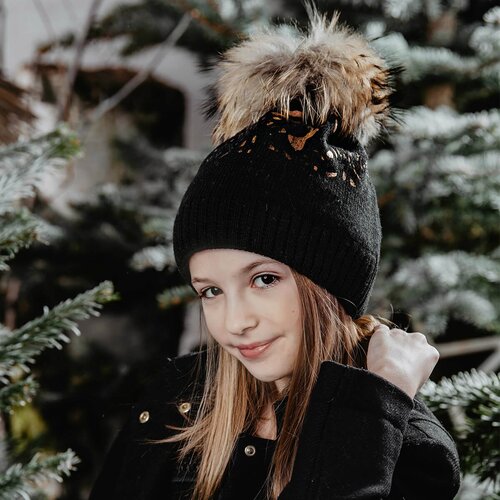 Jamiks zimska kapa walencja black Slike