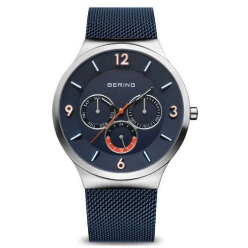 Bering muški analogni ručni sat 33441-307 classic brushed silver Cene