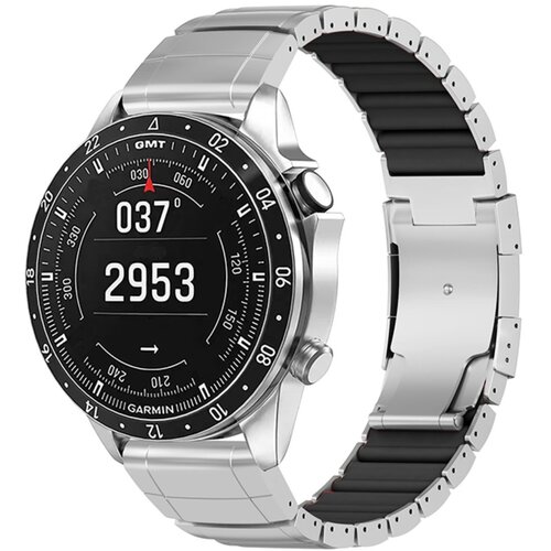 INF 26mm hitro snemljiv pa&scaron;ček za Garmin Fenix in Enduro Silver + Black, (5000295588) Cene