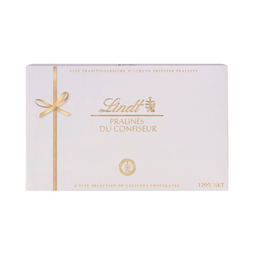 Lindt Pralinés du Confiseur - Gold & White - 120 g Cene