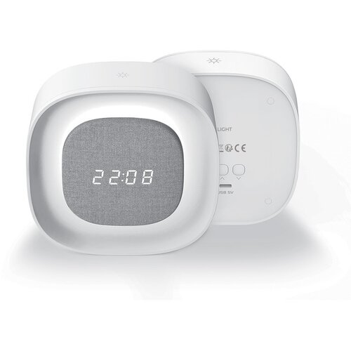 Forever sat sa noćnim svjetlom LED Pure FNL-03 BJORN bijeli Cijene