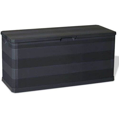  Kutija za pohranu crna 117 x 45 x 56 cm Slike