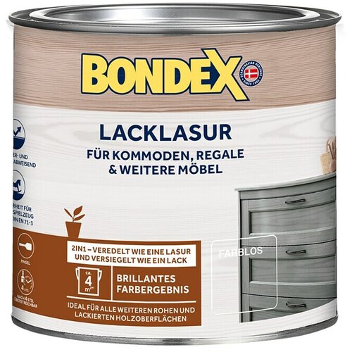 BONDEX Lak lazura (375 ml, brezbarvna, svilnati sijaj) Cene