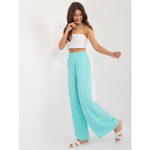 Fashion Hunters Mint trousers with elastic waistband