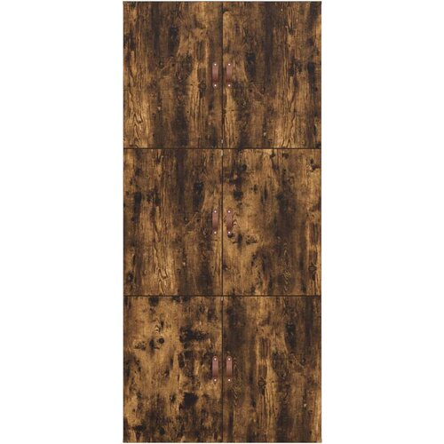  Krevet za pohranu Dimnjeno hrast 75x190 cm Slike