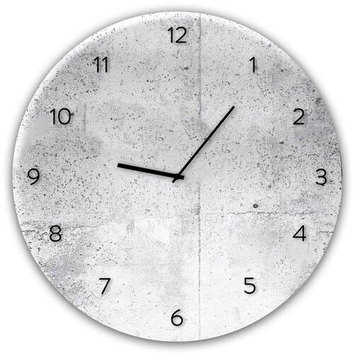 Styler stenska ura Glassclock Wall, ⌀ 30 cm Slike