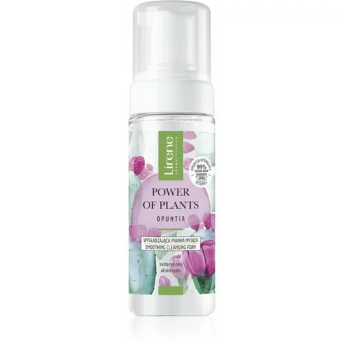Lirene Power of Plants Opuntia nježna pjena za čišćenje s pomlađujućim učinkom 150 ml