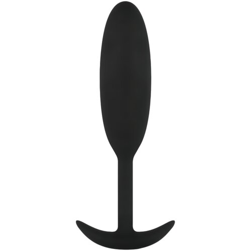 EasyToys Heavy Fulfiller - 54g analni dildo - majhen (črn) Cene