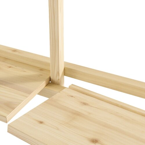 Karup Design Stenska polica iz masivnega bora v naravni barvi 192x127 cm Groove &amp;ndash; Slike