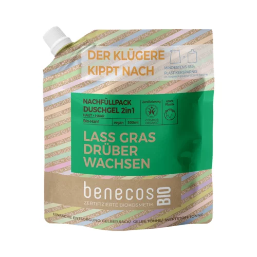 Benecos benecosbio 2u1 gel za tuširanje "biljna harmonija" - 500 ml