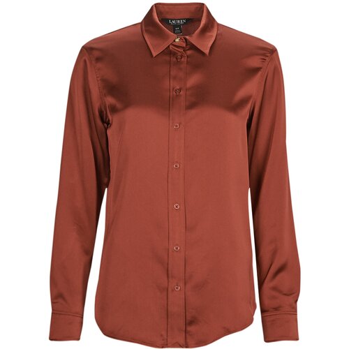 Polo Ralph Lauren JAMELKO-LONG SLEEVE-BUTTON FRONT SHIRT Narančasta Cijene