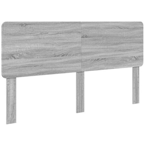  Okvir za krevet s uzglavljem Siva Sonoma 180 x 200 cm Slike