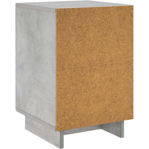  Noćni ormar 2 pcs Betonska siva 33,5 x 34,5 x 50 cm Slike