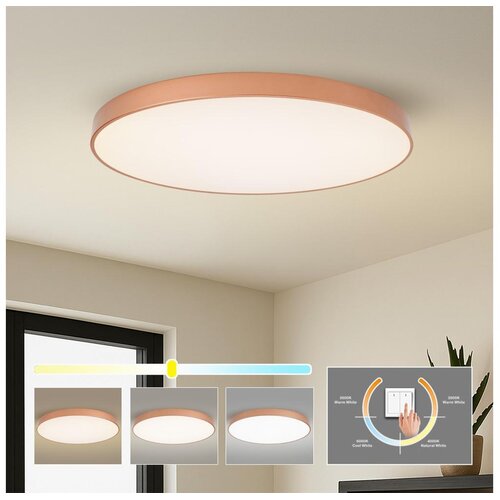 Brilagi LED plafonsko svetlo POOL LED/128W/230V 3000/4000/6000K prečnika 100 cm boje bronze Slike