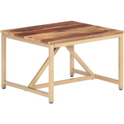 VidaXL Bočni stolić 60 x 60 x 40 cm od masivnog drva Slike