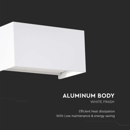  LED spolja&amp;scaron;nja zidna svetiljka LED/24W/230V 3000K IP65 bela Slike