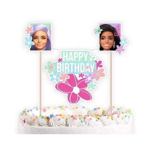Amscan Ukras za tortu barbie 25x15cm 9915479 Cijene