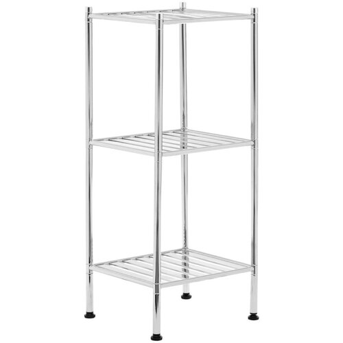 Premier Housewares Kupaonska polica u srebrnoj boji 34x80 cm &amp;ndash; Slike