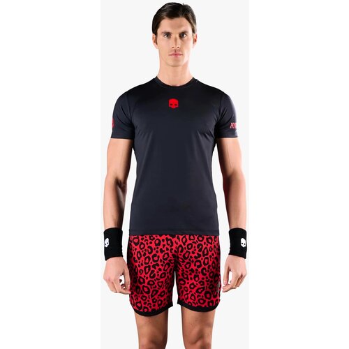 Hydrogen Men's T-Shirt Panther Tech Tee Black/Red XL Slike