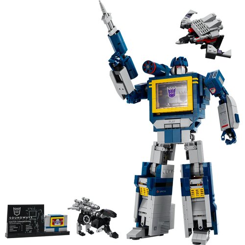 Lego Icons - Transformers: Soundwave (10358) Cene