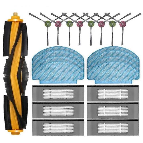 INORCO zdruljiv 2 Pro / Station K781+ / Hybrid / 2 / Max Glavna stranska krtaa Filter Mop Robotski sesalniki Deli+wer, (21982584) Slike