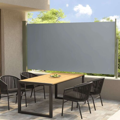  Uvlačiva bočna tenda za terasu 160 x 300 cm siva Cijene