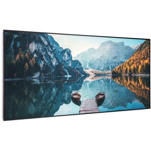 Klarstein Wonderwall Air Art Smart, infrardeči grelec, vodoravno morje, 120 x 60 cm, 700 W Cene