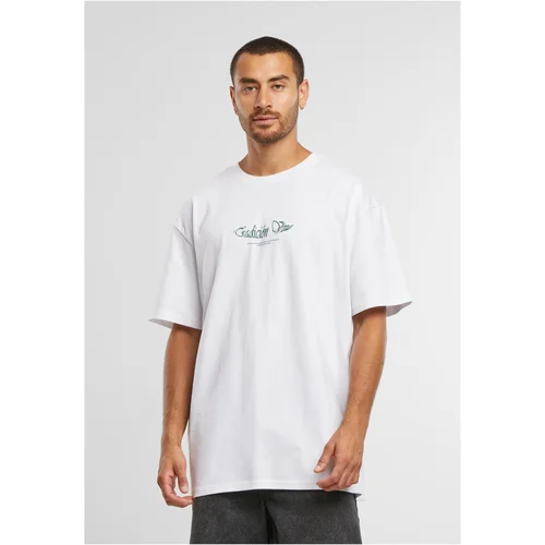 Mister Tee Men's T-shirt Pelea De Gallos Oversize white