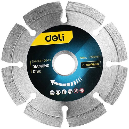  Diamantna segmentna rezalna plošča 100x16mm Cene