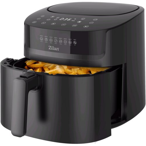 Zilan cvrtnik na vroč zrak, 1800 w, prostornina posode xl 6.5 lit. - ZLN7999 Slike