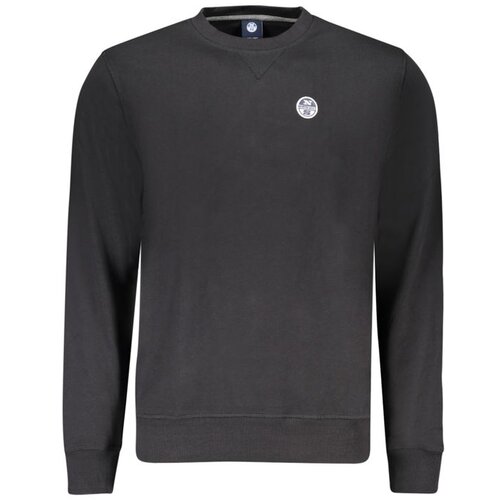 North Sails Mu&amp;scaron;ka Crna Zip-Up Majica Slike