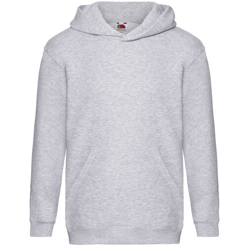 Fruit Of The Loom Szara bluza dziecięca Hooded Sweat Cene