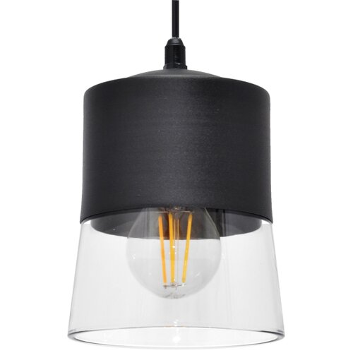  Luster na kablu FERGIE 1xE27/15W/230V crna Slike
