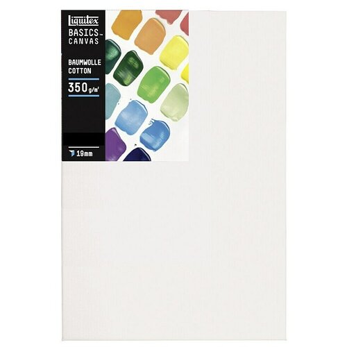 LIQUITEX Basics Slikarsko platno z okvirjem z globokim robom (20 x 20 x 3,5 cm, Bombaž, 3-krat grundirano) Cene