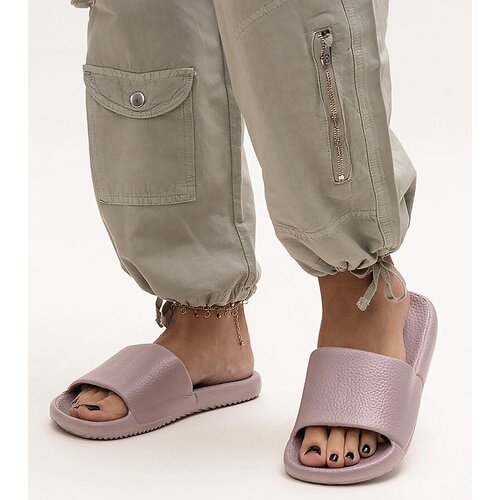  Purple Primula foam sandals Slike