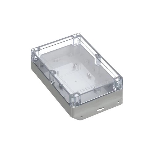 TRU COMPONENTS 6U07211406639 TC-13865340 industrijsko kući&scaron;te 243.5 x 141.5 x 60.1 polikarbonat svijetlosiva, prozirna 1 Cijene