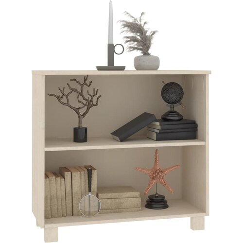  Komoda HAMAR boja meda 85 x 35 x 80 cm od masivne borovine Slike